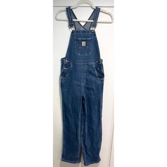 Carhartt Other - CARHARTT Cotton Carpenter Overalls Bib Coverall Unisex Big Kids Size 14